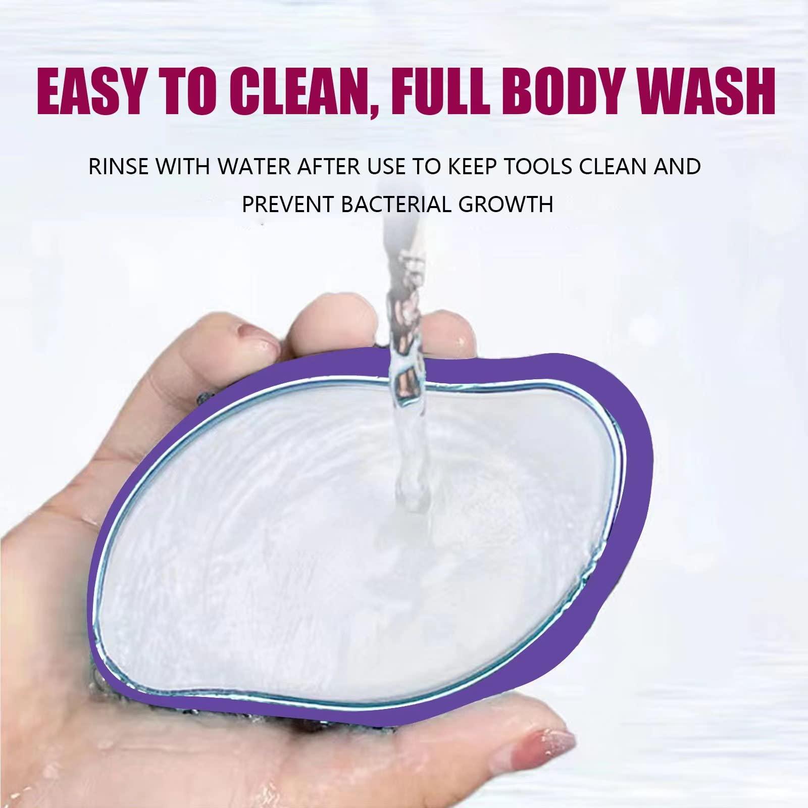 Bleame Bleame Crystal Hair Eraser, Bleame Crystal Hair Remover, for Men & Women Arms Legs Back, Fast & Easy Exfoliate, Soft Smooth Silky Skin, Apply To Any Part Of The Body (Purple) (Black)