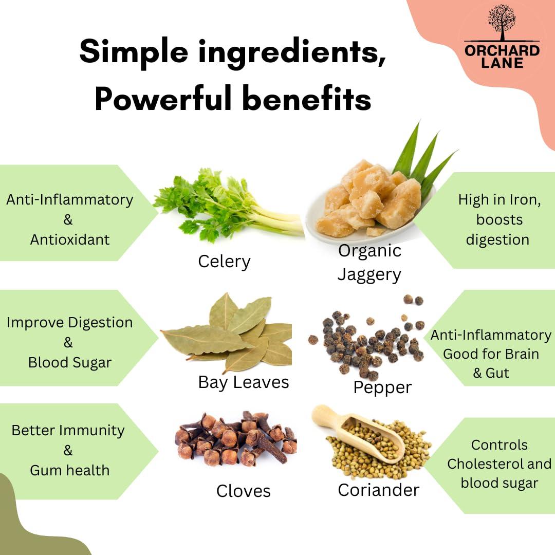 Orchard Lane Orchard Lane Organic Tomato Ketchup - Certified Organic | No Preservatives or Chemicals, Low-Sugar- 230 gm | Low Calorie | Non Fattenning | For kids Adults Breakfast Snacks Meals