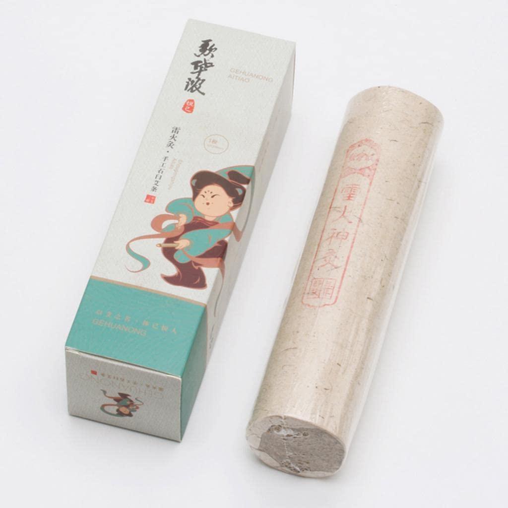 LOOM TREE LOOM TREE 1 Pcs 5Cm Pure Moxa Roll Sticks Old Moxa Rolls For Moxibustion Acupuncture