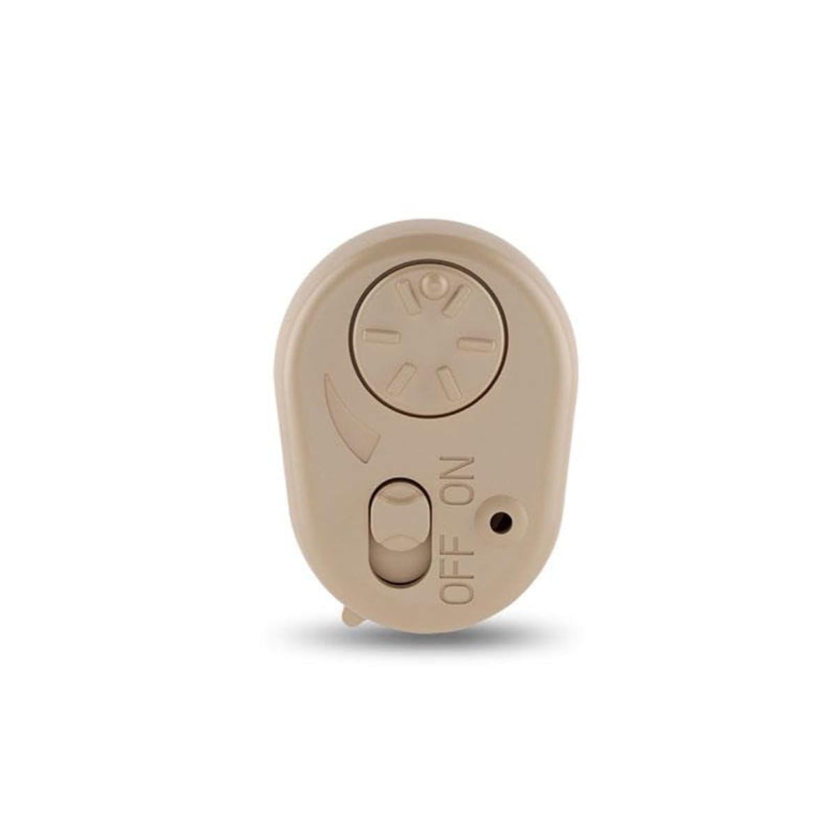 Aika AA Super Axon K-86 Behind Ear Sound Amplifier Hearing Aid Machine with Battery Suitable for upto 60% Hearing Loss Ear (For Single Ear, With 3 Month Warranty and Free Special Power Kit Worth 499/-)