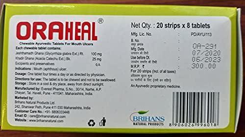 Oraheal Oraheal Mouth Ulcer Tablet - 20 Strips