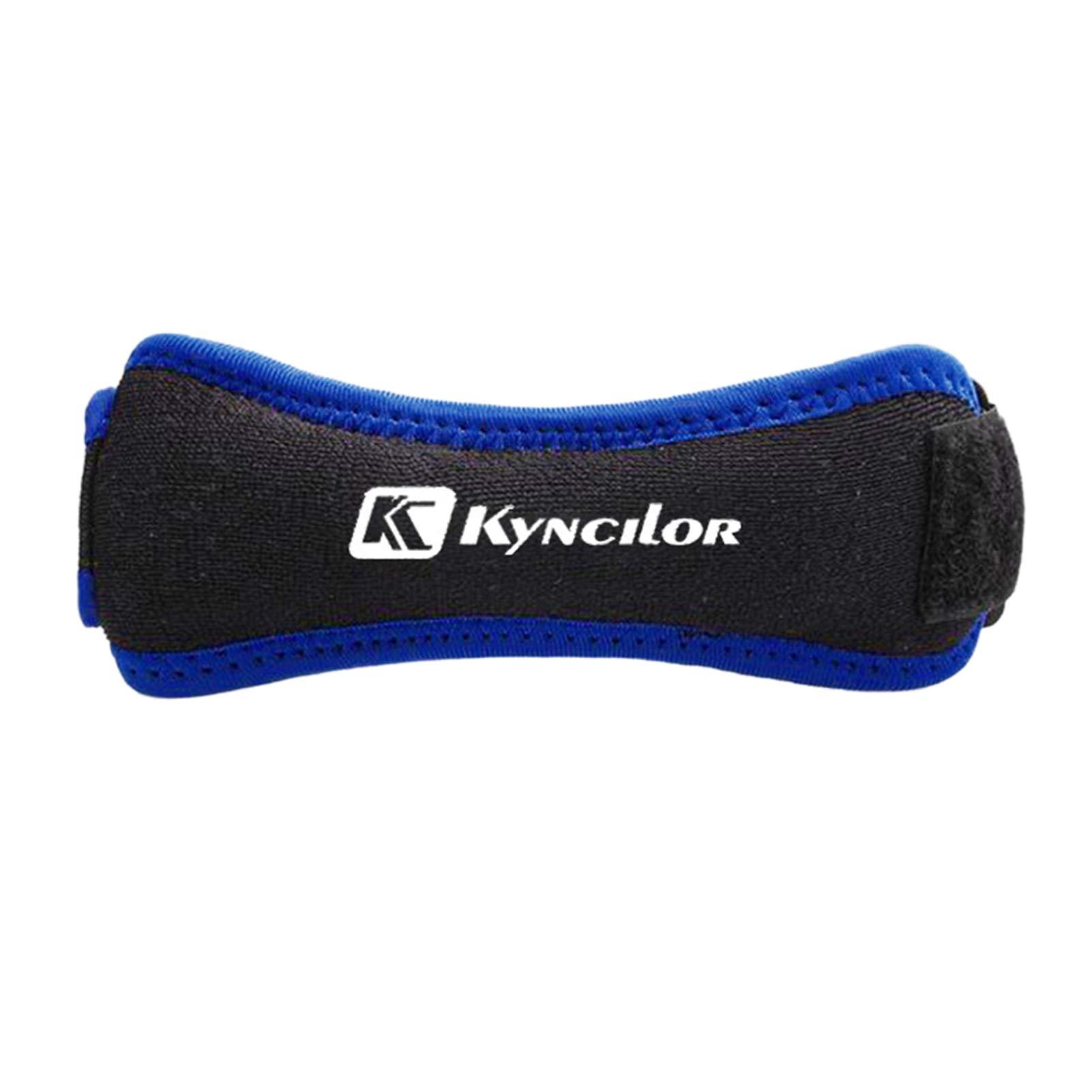 Qunan Qunan Case Pa Adjustable Knee Patellar Tendon Port Band wi Knee Port Port Pad for Outdoor Sports Blue