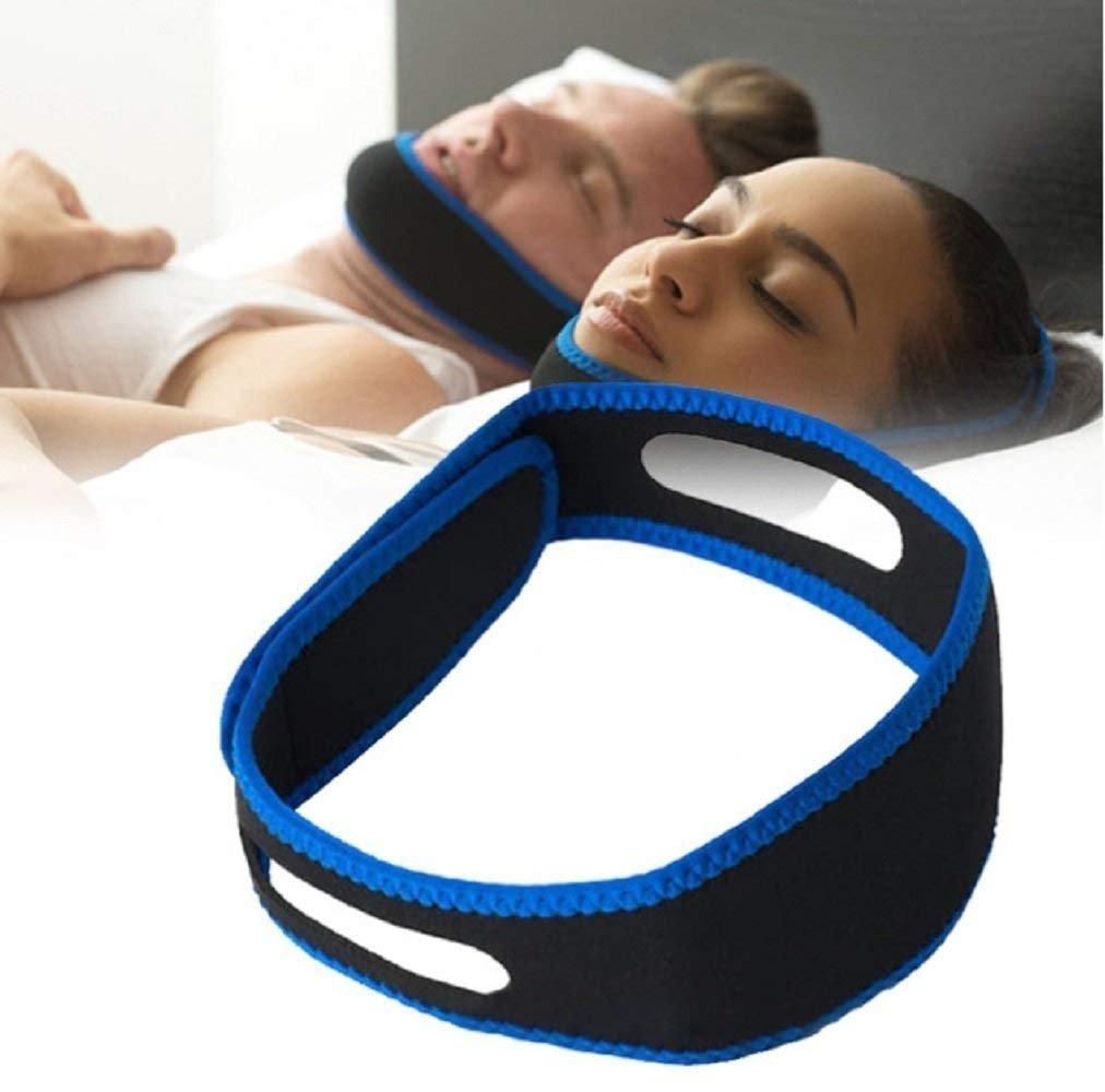 divinezon Divinezon Anti Snoring Chin Strap for Men & Women, 25.20 x 3.20 x 12.30 CM (Adjustable Size, Multi Color)