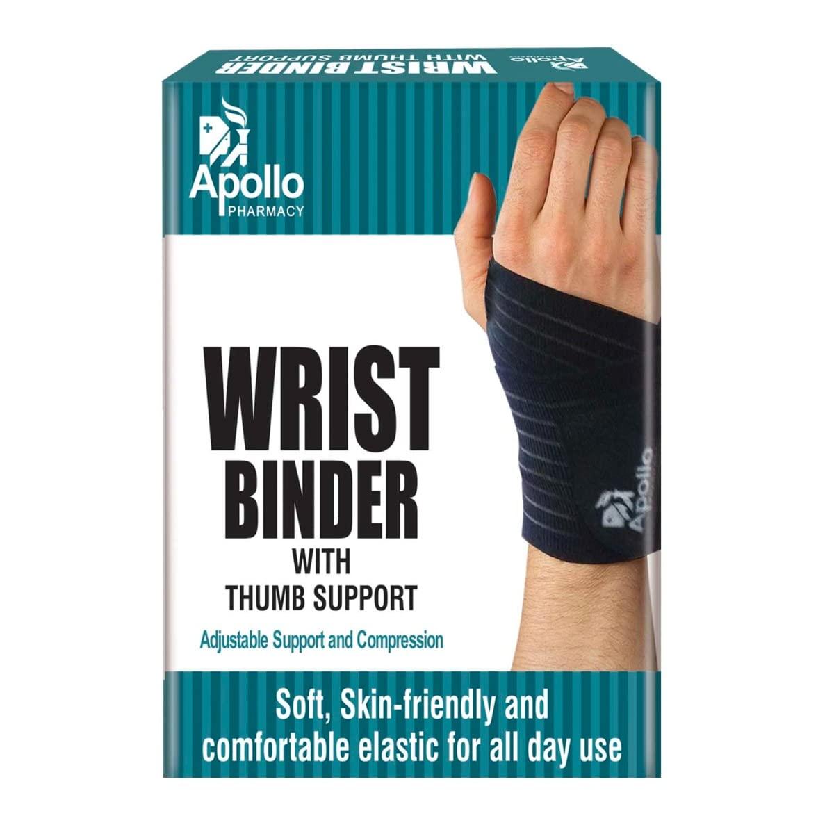 Apollo Pharmacy Apollo Pharmacy Wrist Binder With Thumb Support, 1 Count