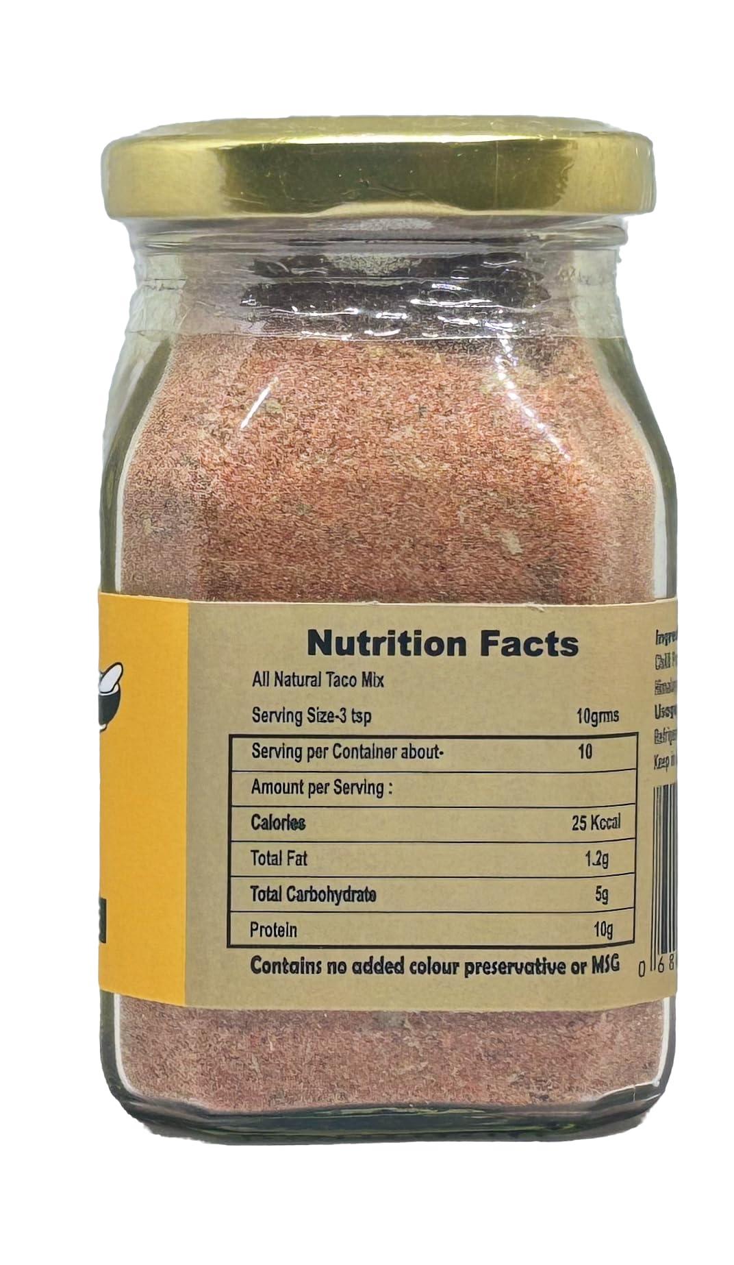 Artisan Palate Artisan Palate Taco Mix & Falafel Spice Blend Mix Combo 100 Grams Each