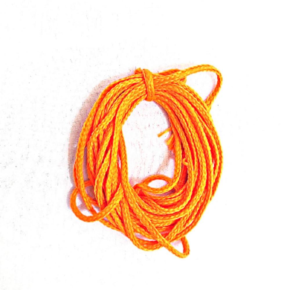 Generic Silk Orange Religious Thread/Sinduri Dhaga/Mauli Kalava/Kalava Thread/Sacred Thread/Raksha Sutra (10 Meter)