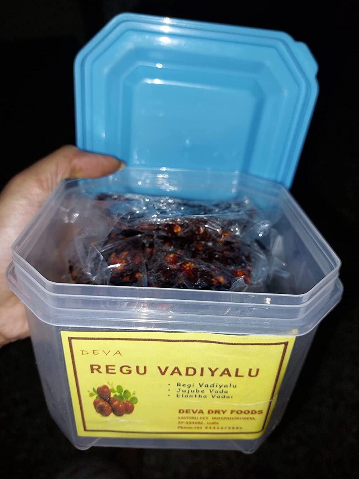 SREE DEVAA Sree Devaa Regi Vadiyalu-Regi Vada-Elantha Vadai- Elantha Jujube Vadai (250 grams)