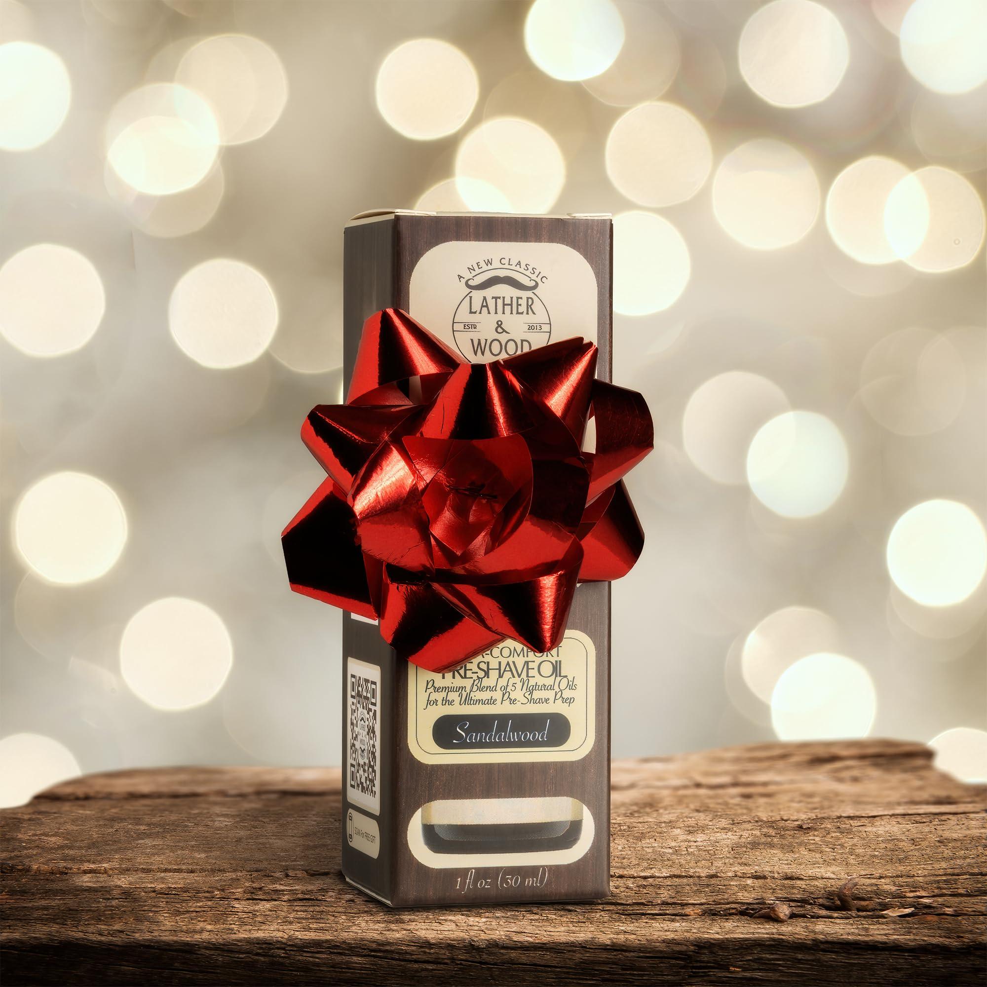 Lather & Wood Shaving Co Lather & Wood Shaving Co. Sandalwood Effortless Smooth Irritation-free Pre-Shave Oil