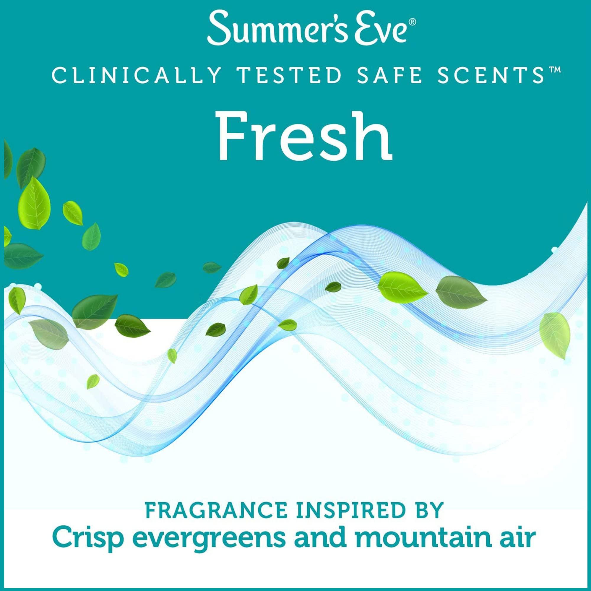 Summer\'s Eve Summer\'s Eve Douche | Fresh Scent | 4.5 oz Size | Pack of 1 | pH Balanced, Dermatologist & Gynecologist Tested