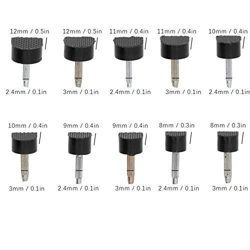 Velaurs Heel Repair Caps, Comfortable Heels Repair Tip, 80Pcs Durable Heel Stopper for Repairing Replacement