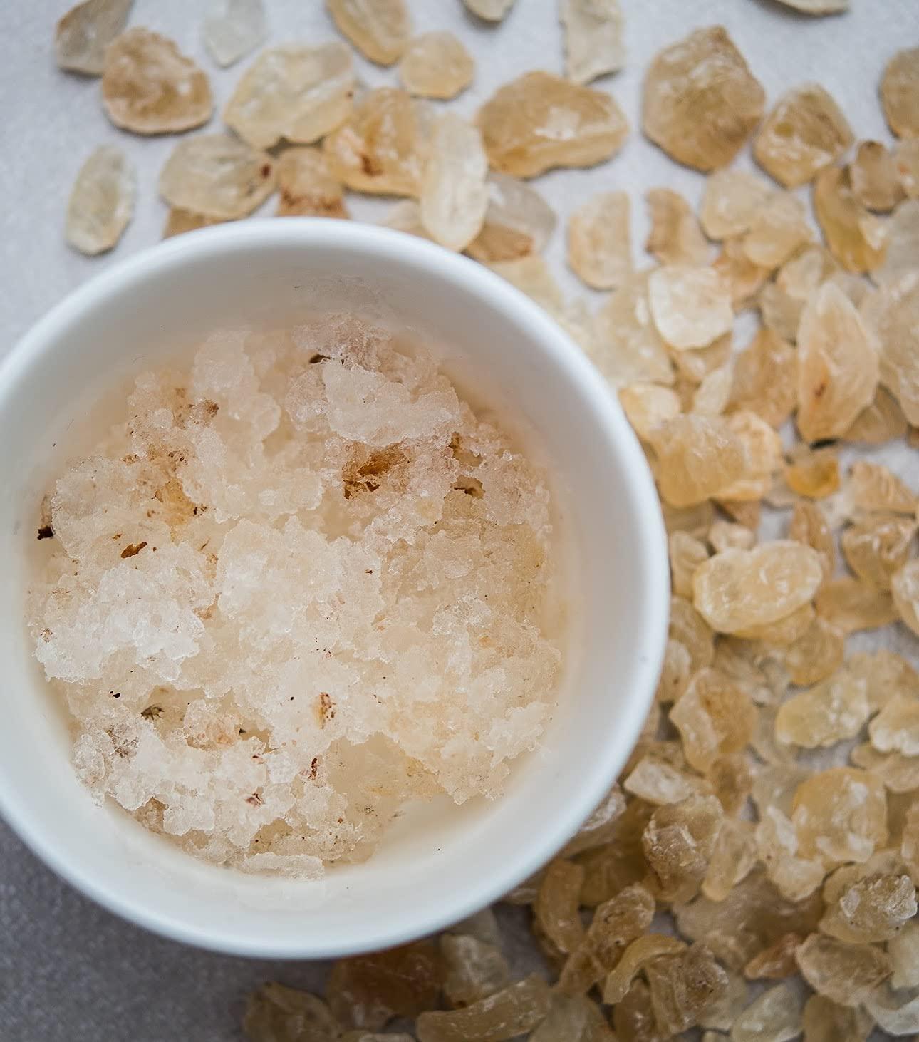 NATURE YARD NATURE YARD Gond Katira Pure Organic (Edible gum) tragacanth Crystals - 1 Kg - 100% Natural Superfood with Cooling Properties | Almond Gum | Badam Pisni | Chahar Gond