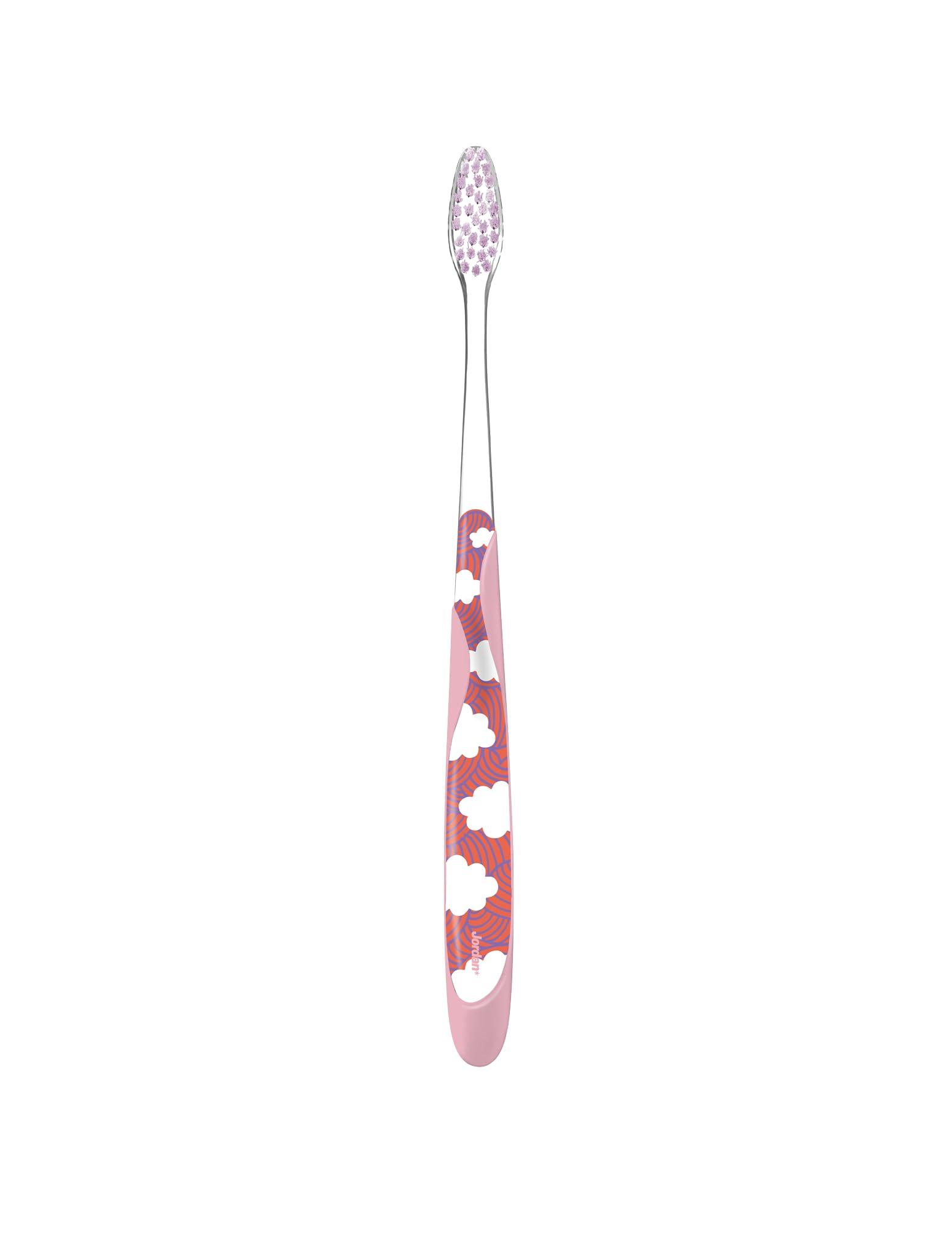 EESHA ETERNAL EESHA ETERNAL Jordan Individual Sensitive Soft Bristles Oral Care Manual Toothbrush Bpa Free Brush Gentle To Teeth & Gums Adult Premium Toothbrushes(Random Design) (1),Multicolour