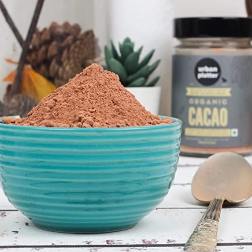 urban platter Urban Platter Non-Alkalized Organic Cacao Powder, 100g