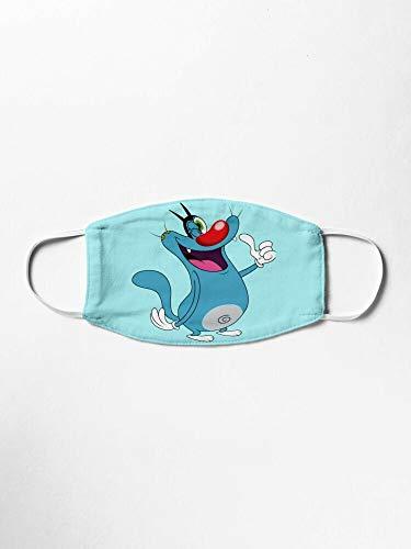 Generic GTS Kids Cloth Mask, Cartoon Mask, Barbie Doll Mask, chota bheem, poke mon mask, sinchan, oggy mask Spider man Mask , Pubg Mask, washable kids mask upto 6 years set of 2 pc (oggy-ninja hathodi)