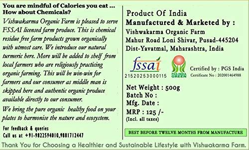 Vishwakarma Organic Farm Natural Turmeric Powder
