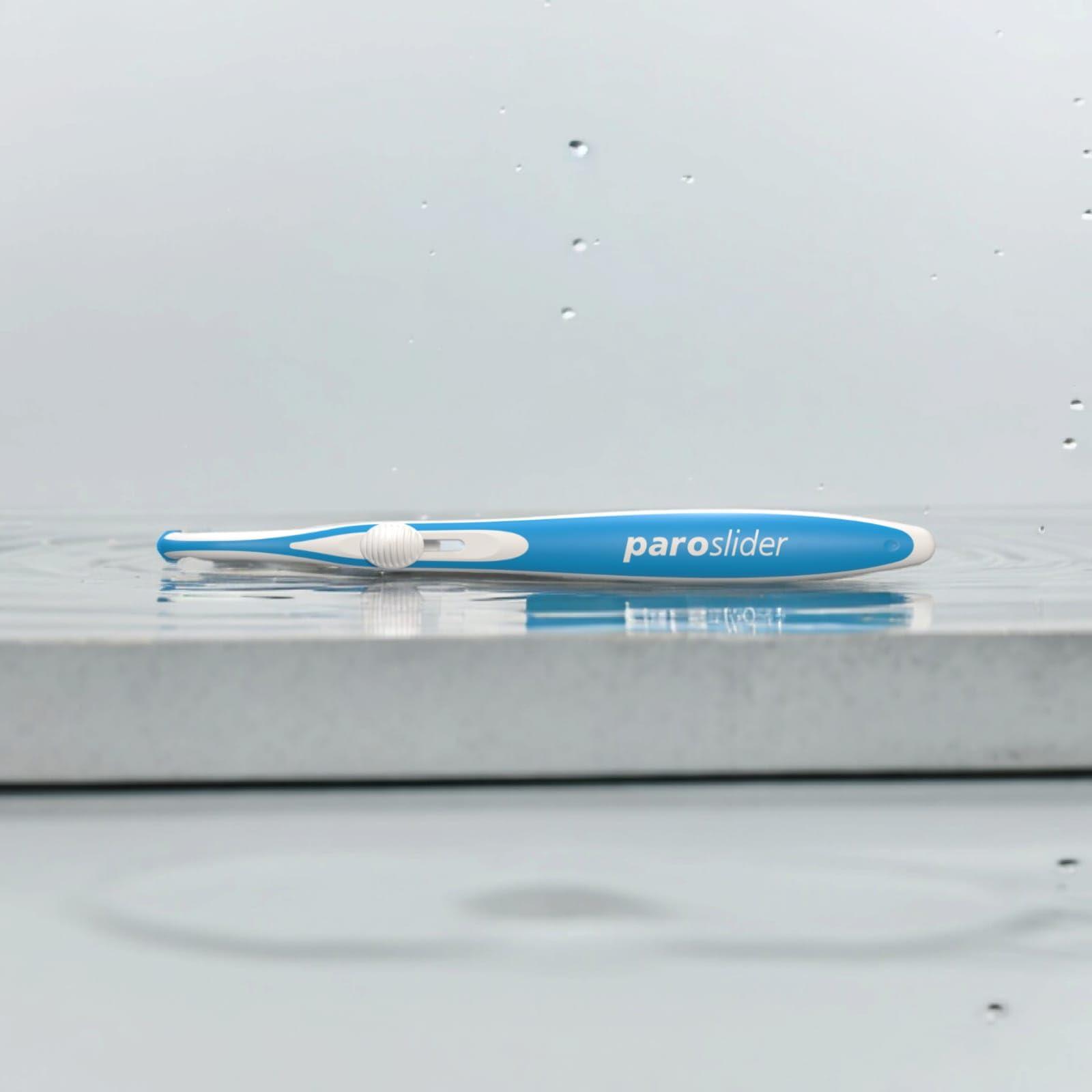 Paro Paro Slider - Starter Kit with 1 Handle and 3 XS interdental brushes