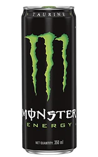 Kten SINCE 1984 TASTY FOOD... HEALTHY MOOD! Monstr Energy 350 ml (Pack of 6) Kten