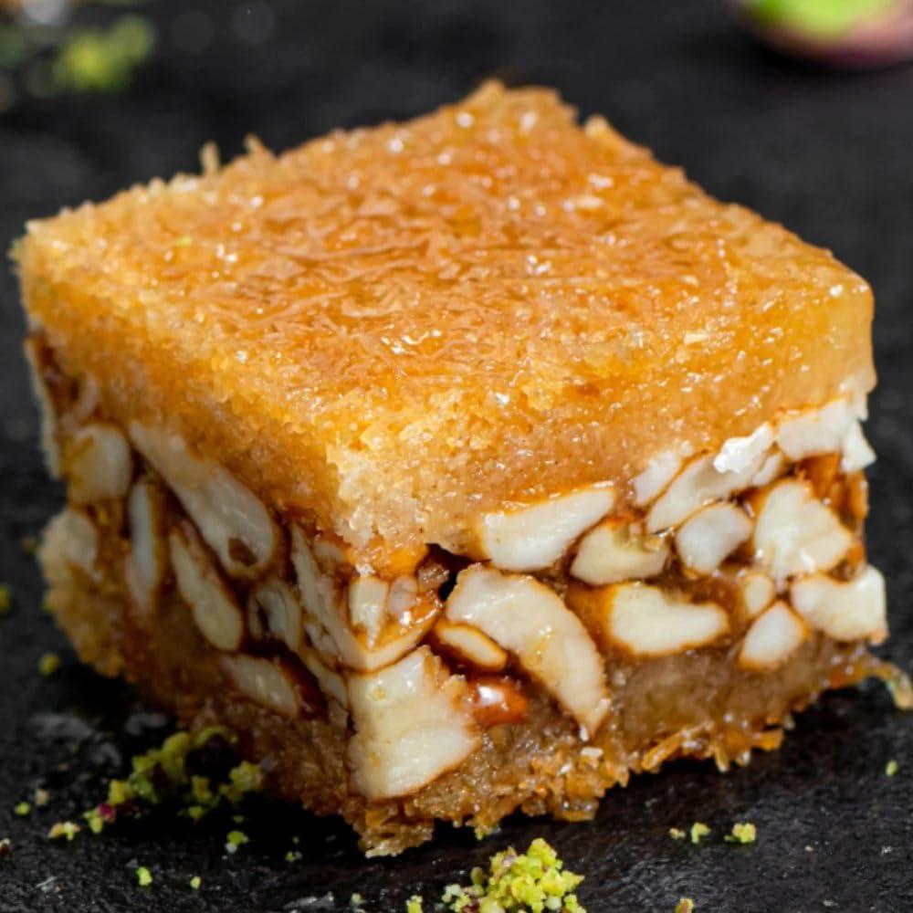 THE BAKLAVA BOX The Baklava Box- Assorted kunafa made using dry fruits, and honey and dipped in pure ghee. Kunafa box 250gms