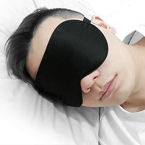 JEFlex JEFlex Natural Silk Sleep Mask Blindfold, Super-Smooth Eye Mask