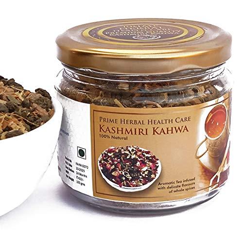 Prime Herbal Health Care Prime Herbal Health Care Kashmiri Kahwa 100 gm - Aromatic Traditional Green Tea infused with Whole Spices