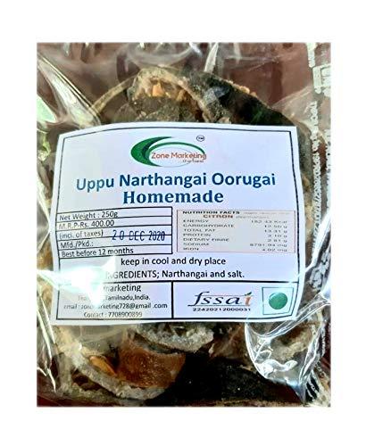 Zone Marketing Home Made Uppu Narthangai Oorugai (Vathal) 250g