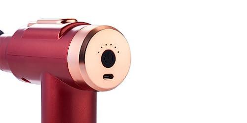 ASBAH ASBAH Beauty Gun Massager Machine for Full Body Pain Relief |Electric Massager with 4 Interchangeable Massage Heads for Head, Scalp, Face, Neck, Shoulder, Back, Knee & Leg | Deep Tissue Percussion|Portable & Handheld Massager