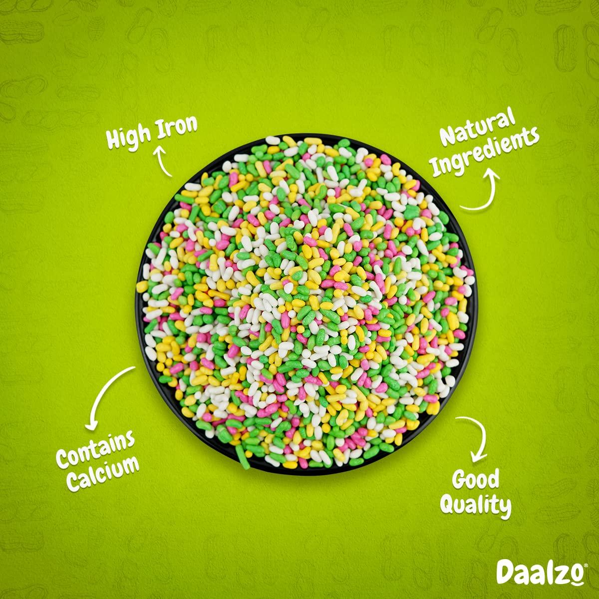 Daalzo Daalzo Sugar Coated Jeera (Cumin) Seeds | Sugar Coated Saunf | Colourful Fennel Candy | Tini Mini Mukhwas |Jeera Candy|Jeera Mittai|Saunf Candy (300g)