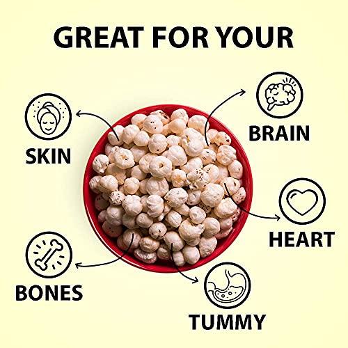 Maknack Maknack Makhana Pops - Barbeque Flavoured Roasted Foxnuts | Healthy Binge Snack | Ancient Superfood High in Antioxidants, Proteins & Calcium | Gluten Free | Vegan | Pack of 2 - 100g