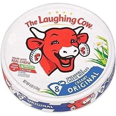 Generic Laughing Cow Original Cheese Triangle Portion Delicious Each 120gm (Pack Of 4) (Imported)