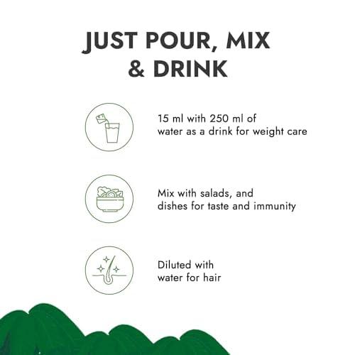 Kapiva Kapiva Himalayan Apple Cider Vinegar With Mother Vinegar 500Ml, Liquid Super Saver Pack Of 2