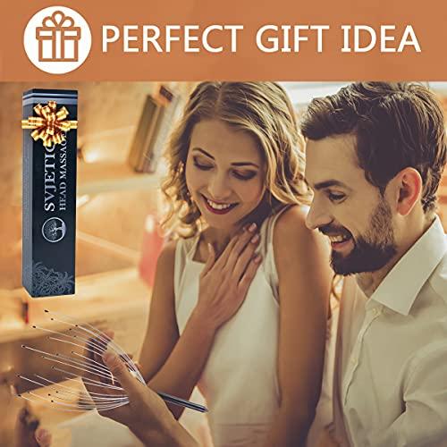 Svjetiq Svjetiq 2-Pack Scalp Massagers, Handheld Head Massage Tingler, Scalp Head Massager with 12 Fingers for Head Body Relaxing, Scalp Stimulation and Stress Relief (Random Colors)