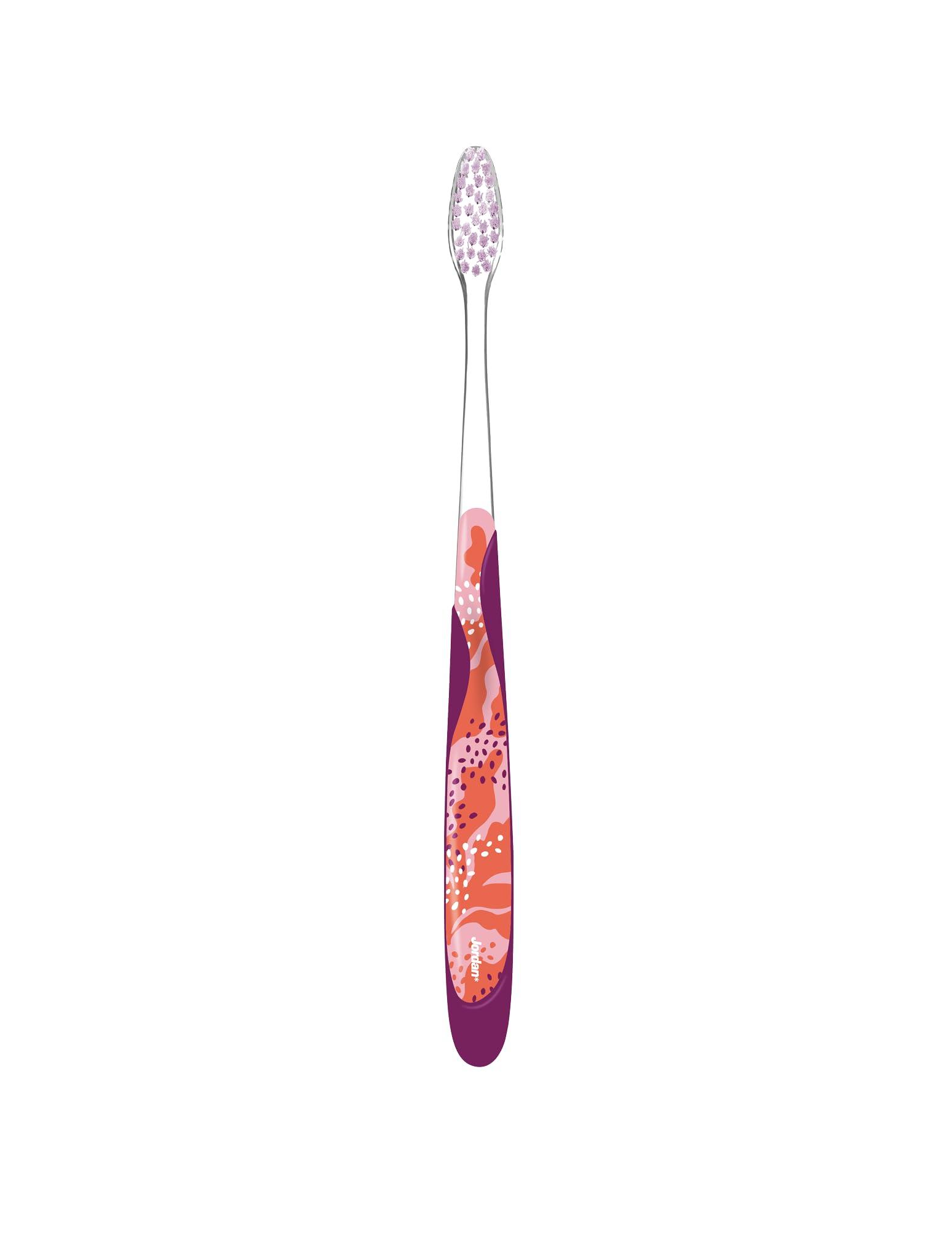 EESHA ETERNAL EESHA ETERNAL Jordan Individual Sensitive Soft Bristles Oral Care Manual Toothbrush Bpa Free Brush Gentle To Teeth & Gums Adult Premium Toothbrushes(Random Design) (1),Multicolour