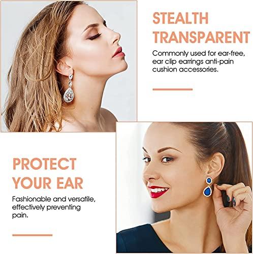 RANUR RANUR Waterproof Invisible Ear Lobe Support Patches, Ear Lobe Patches Makes Earings More Comfortable, Increase Earings Beauty, Medical Ear Patches (300)