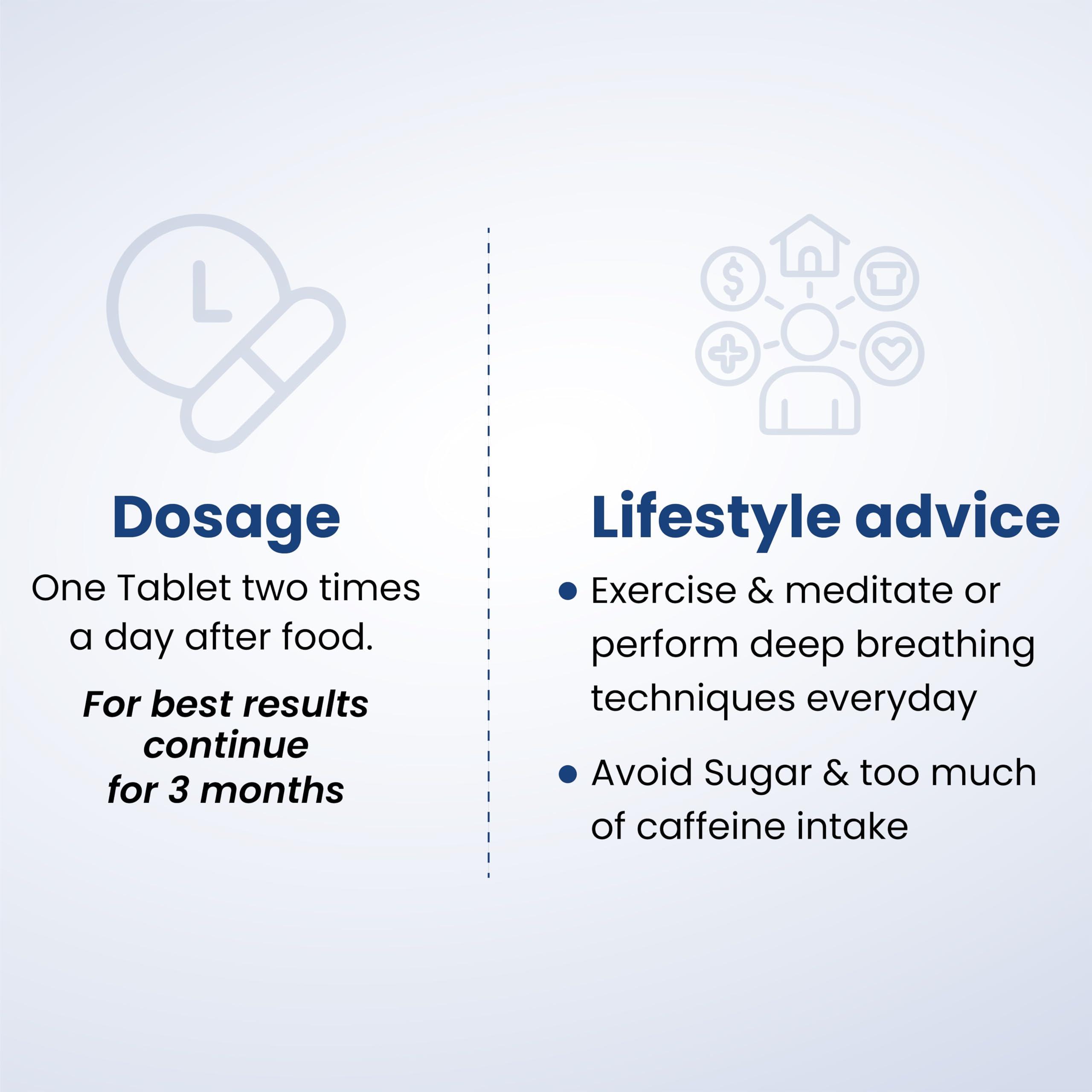 Charak Charak Vedistry Mentacalm Tablets | Ayurvedic Support For Stress, Anxiety & Mental Calmness| Brahmi, Ashwagandha -180 Tablets