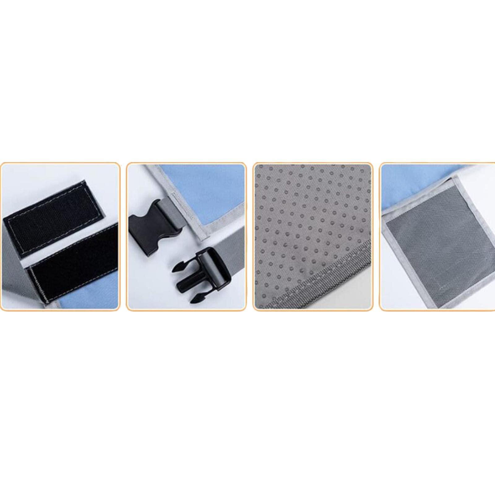 Enakshi (LABEL) Enakshi Foot Rest Hammock Foldable Multifunction Leg Rest for Most Airplane Seats Blue |Health & Beauty | Medical, Mobility & Disability | Orthopedics & Supports | Orthotics, Braces & Sleeves