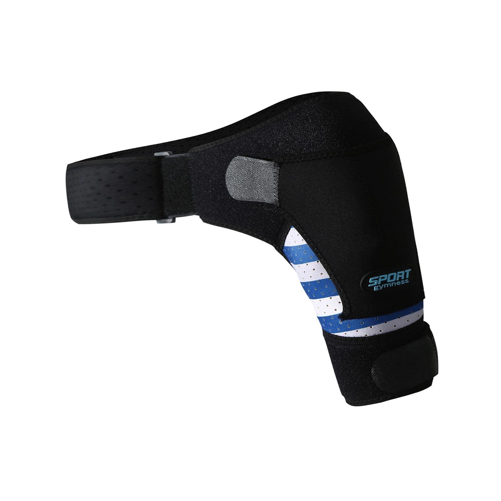 Bnf BNF Shoulder Brace Adjustable Compression Sleeves for Workout Gym Sports Blue |Health & Beauty | Medical, Mobility & Disability | Orthopedics & Supports | Orthotics, Braces & Sleeves