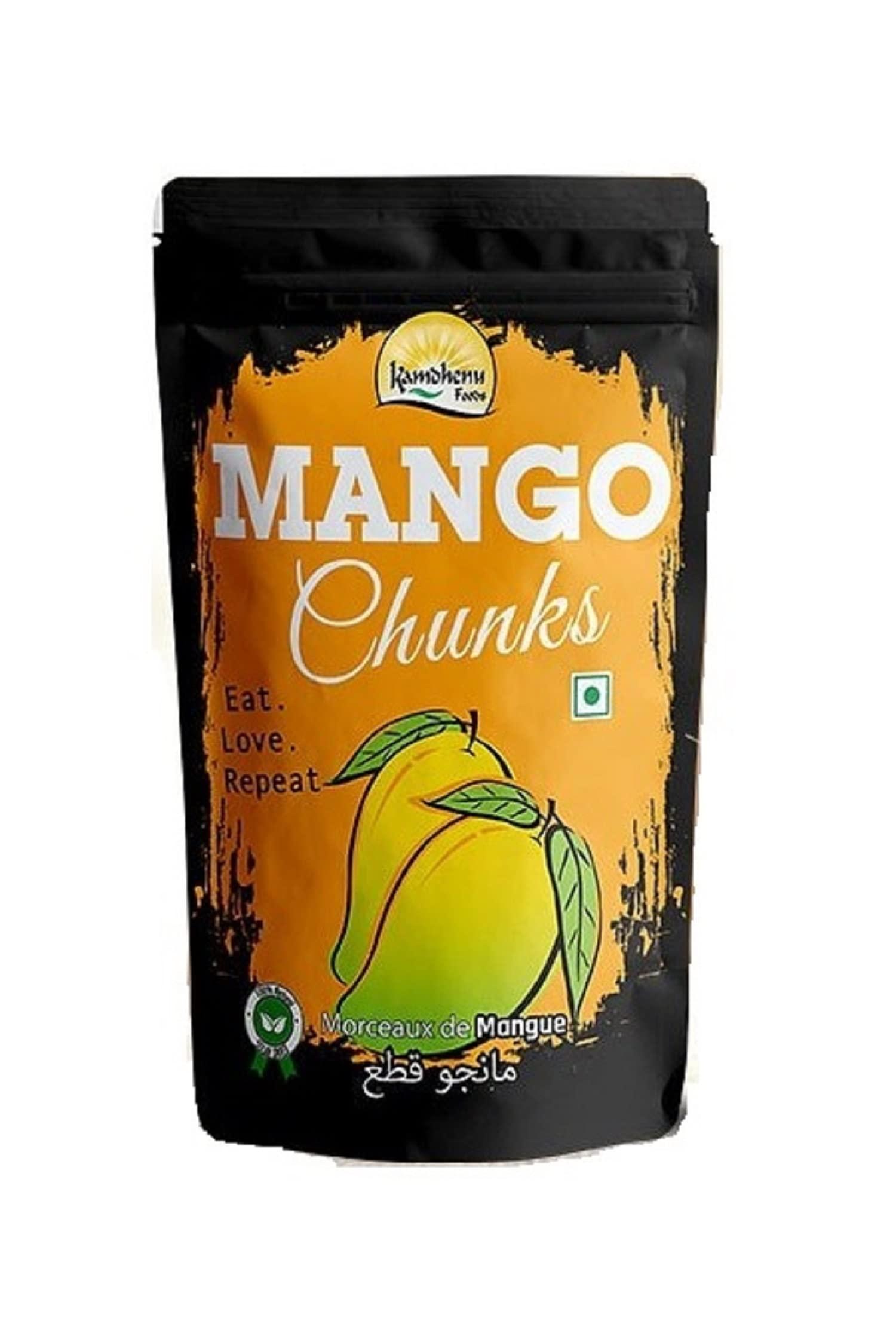 Kamdhenu Foods Kamdhenu Foods Dried Fruit Jamun, Guava and Mango Chunks Healthy Candy | Snacks Combo Pack | Pack of 3 | 100gm Each