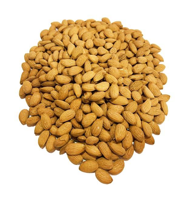 KASHMIR HARVEST HUB Kashmir Harvest Hub Pure Kashmiri Mamra Almonds - 400g | 100% Natural | Authentic | Organic | A++ Grade | Rich Oil Content (Pack of 1)