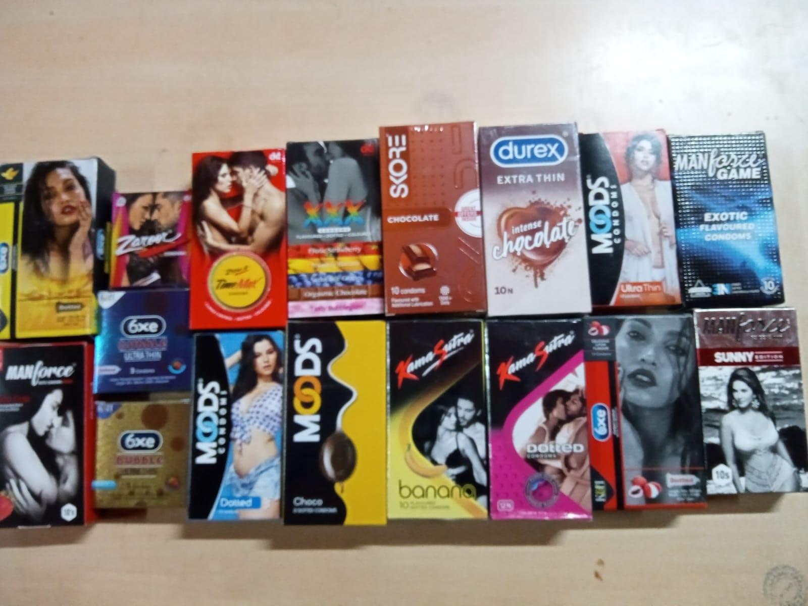 Generic Honeymoon Assorted Condoms Jumbo Pack - 40 Condoms