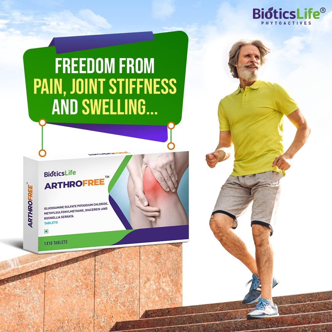 BIOTICSLIFE BIOTICSLIFE Arthrofree Tablets for Joint Pain. Pack of 30