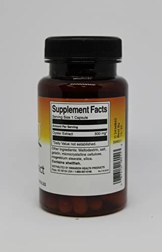Swanson 100% Natural Japanese Oyster Extract 500 mg 60 Caps