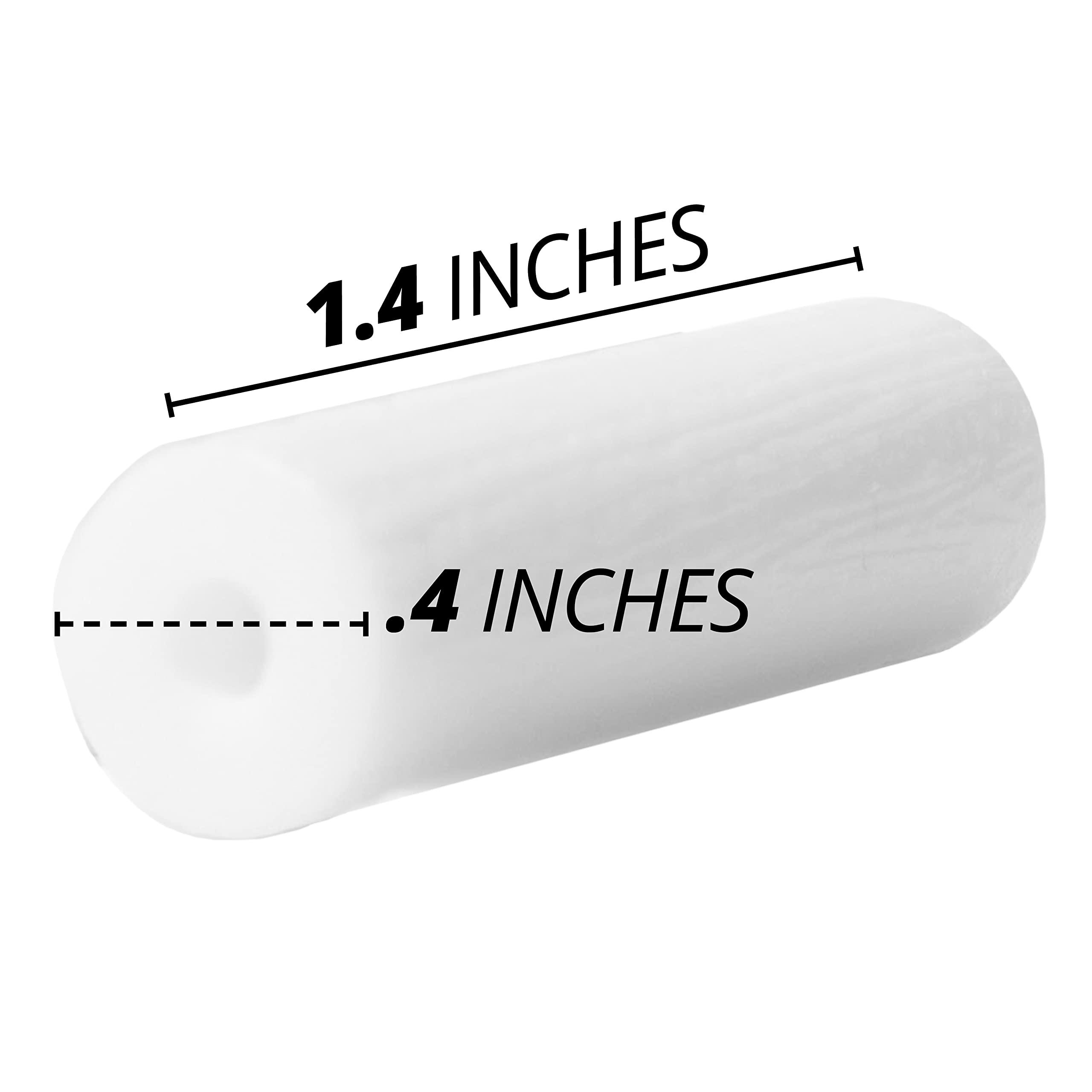 IXO IXO Aligner Seater Chewies for Invisalign Aligners, Unscented, Bulk Pack in Resealable Bag (10 PCs) (White)