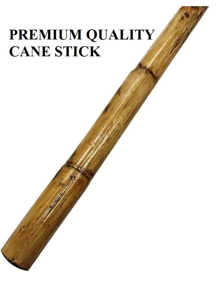 CRESSO CRESSO? 5 Feet Long Cane Stick, Five Feet Cane Stick, Cane Stick, Cane, Stick, Long Stick, Walking Stick, Yoga Stick, Yoga Tool, Wooden Stick for Walking, Multipurpose Stick, 5 Feet, Pack of 1