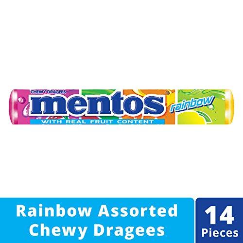 Mentos Mentos Rainbow Roll Candy - Assorted Flavours, 36.4g