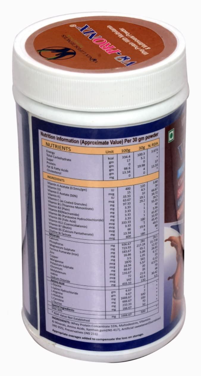 VO-PRONIX VO-PRONIX PROTIEN POWDER 200GM JAR CHOCOLATE