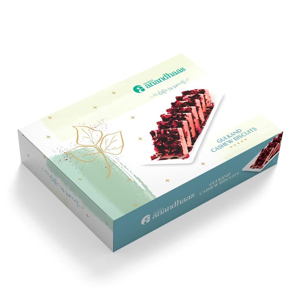 Shree Anandhaas Sweets & Snacks Shree Anandhaas Gulkand Biscuit - 500 g