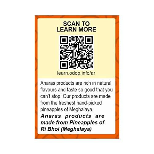 Anaras Anaras Spicy Dried Pineapple 55g Pack of 4 I Ananas Dried Spicy Candy 220g I NAFED Quality Assured