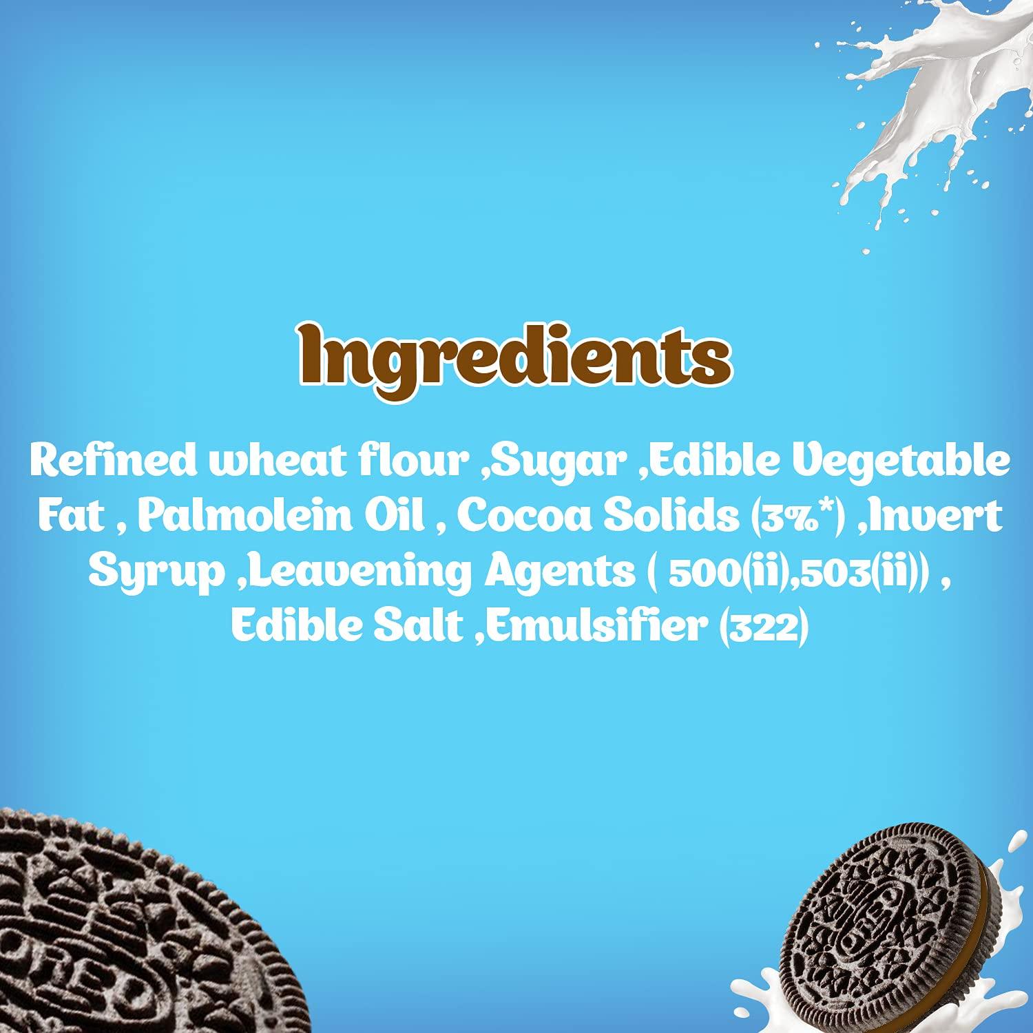 Cadbury Cadbury Oreo Chocolate Creme Biscuit - Jumbo Pack 500g