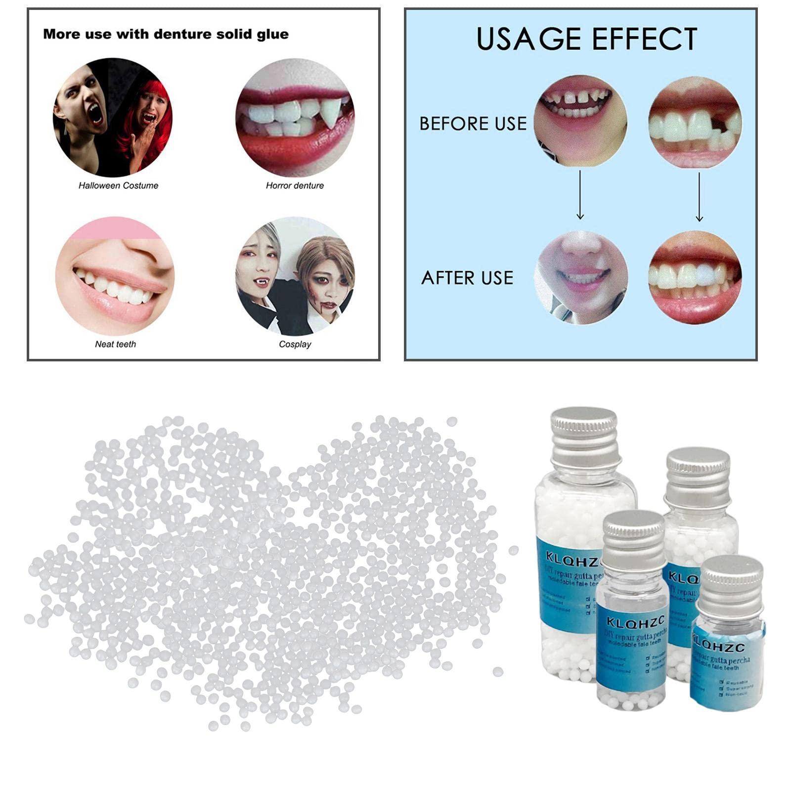 Generic GAH Thermal Beads Teeth Veneer Moldable Denture Temporary Tooth Repair Tool 5g