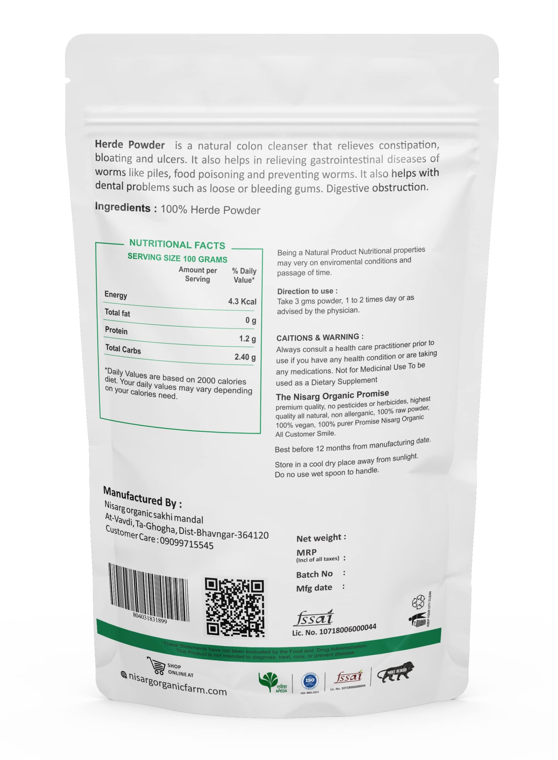 NISARG ORGANIC FARM Harde Powder